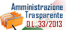 Banner Amministrazione Trasparente D.Lgs. 33/2013